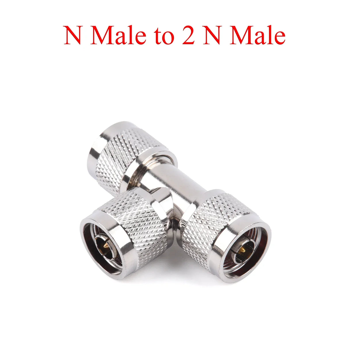1PC RF Coaxial Connector Splitter N Male/Female to