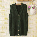 Plus Size Sweater Vest Women Clothing 4xl Loose