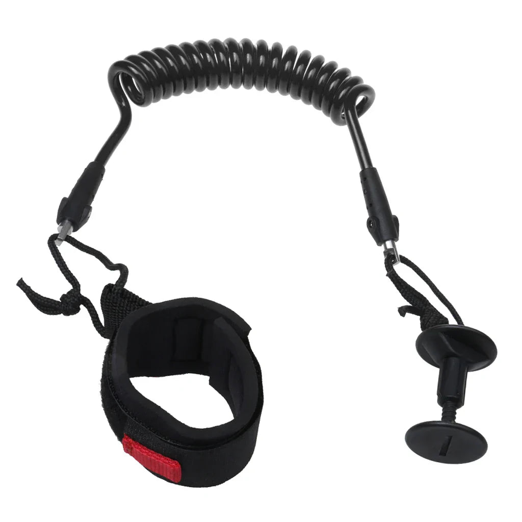 1Pcs TPU Bodyboard Coiled Wrist Leash Surf Board