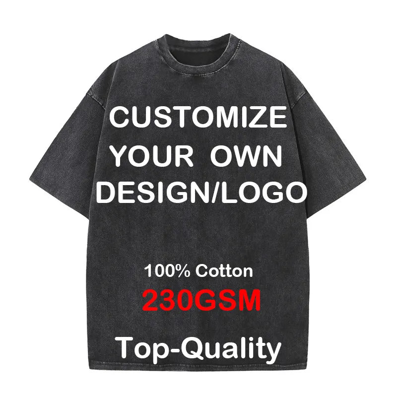 Custom Your LOGO Hip Hop Streetwear Men 100