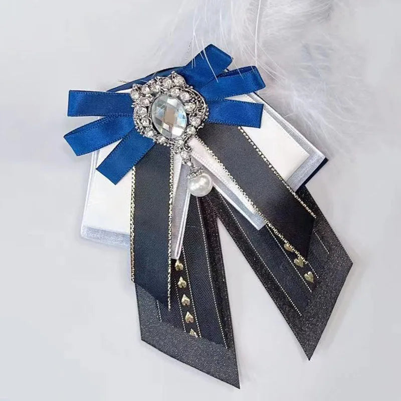 Korean Women's Lolita Bow Tie Brooch Fashion Cosplay