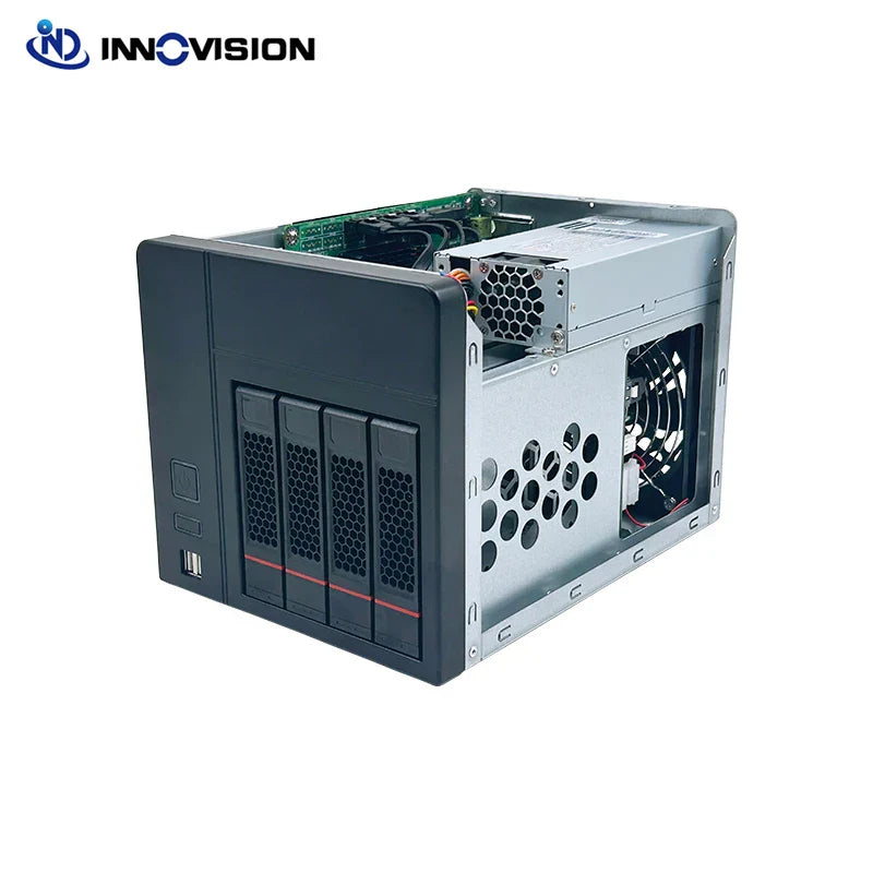 4bays Storage Barebone NAS With 6SATA N5095 Motherboard