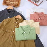 2305 Spring Heavy Weight Pure Cotton Shirts Jackets