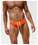 New Hot Sexy Mens Swimsuit Printed Briefs Swimwear