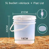 Brewing Beer With Home Fermentation Equipment Wine Bucket