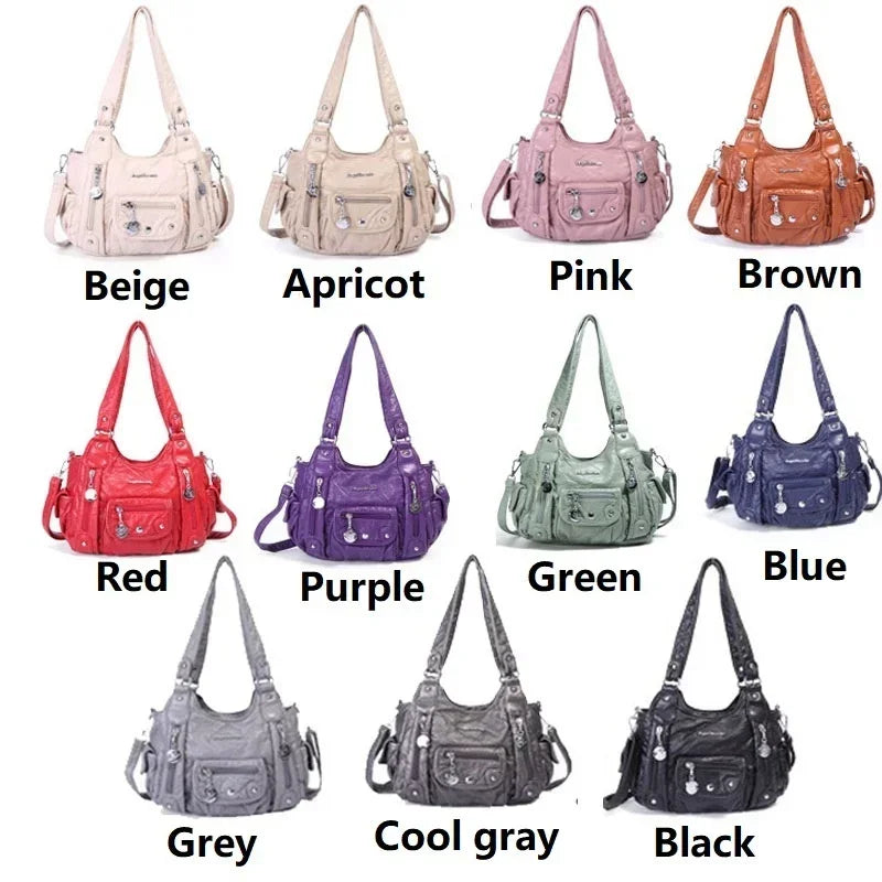 Women luxury handbags women bags designer Vintage Soft