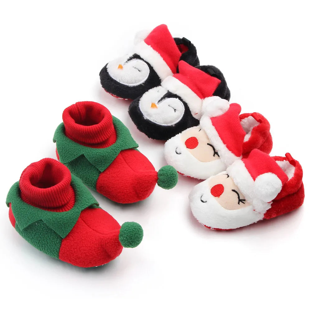 Baby Shoes for Winter Christmas Infant Shoes Cute
