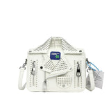 Fashion Jacket Shoulder Bags for Women Hip Hop