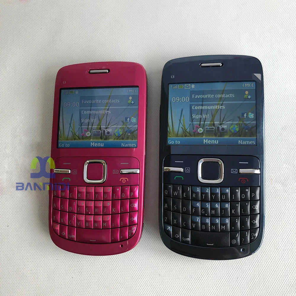 Original GSM Unlocked C3 C3-00 Mobile Cell Phone