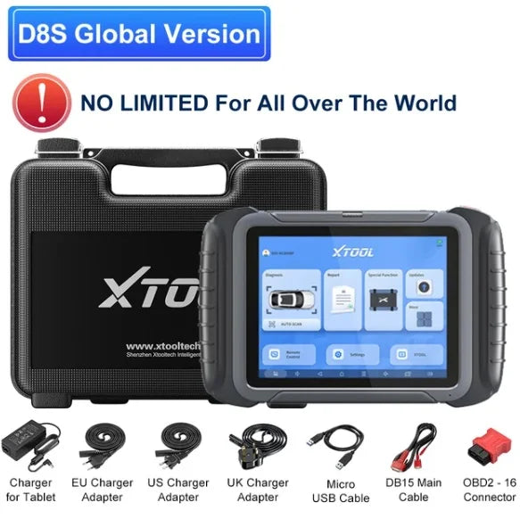 XTOOL D8S All System Car Diagnostic Tools ECU