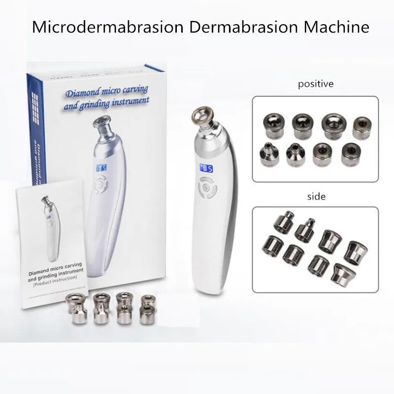 9pcs/Set Dermabrasion Head Tips For Diamond Microdermabrasion Machine