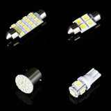 42Pcs T10 LED Interior Lights, 6000K White Bulbs