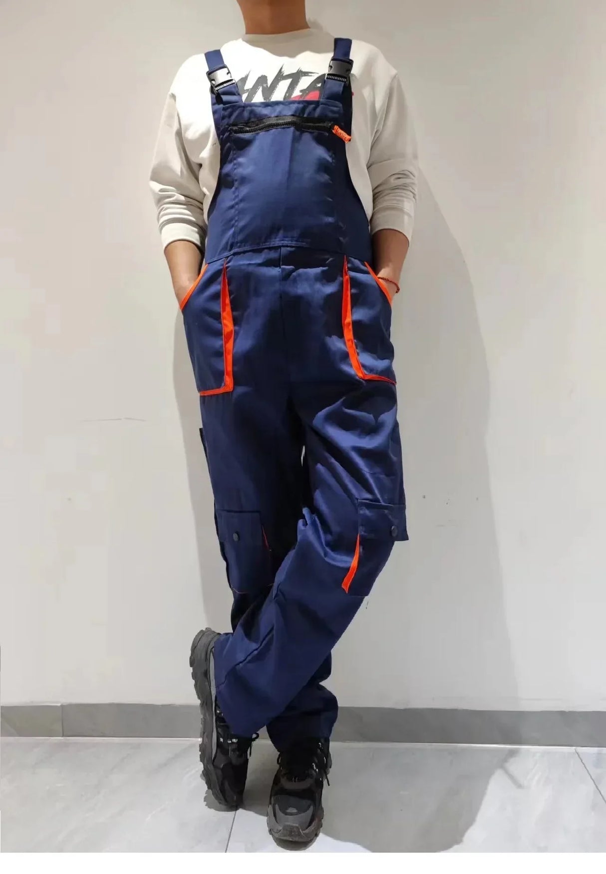 Work Overall Uniforms Factory Worker Coverall Welding Suit