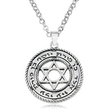 Movie Supernatural Dean Leather Rope Coppery Pendant Necklace