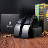 Men Belts Automatic Buckle Belt Genune Leather Authentic