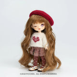 Ob11 Doll Wigs Soft Cute Braid Hair Bangs