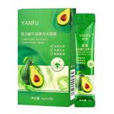 YANFU Skin Lightening Complex Avocado Foam Facial Mask