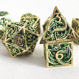 Mini Planet DND Metal Dice Set Three-dimensional Flying