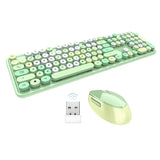 Mofii Sweet Keyboard Mouse Combo Mixed Color 2.4G