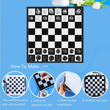 Resin Chess Set Mold with Chess Board Silicone