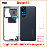 Original For Xiaomi Redmi Note 11 Middle Frame