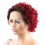 Pixie Cut Wig Human Hair 13x1 Lace Frontal