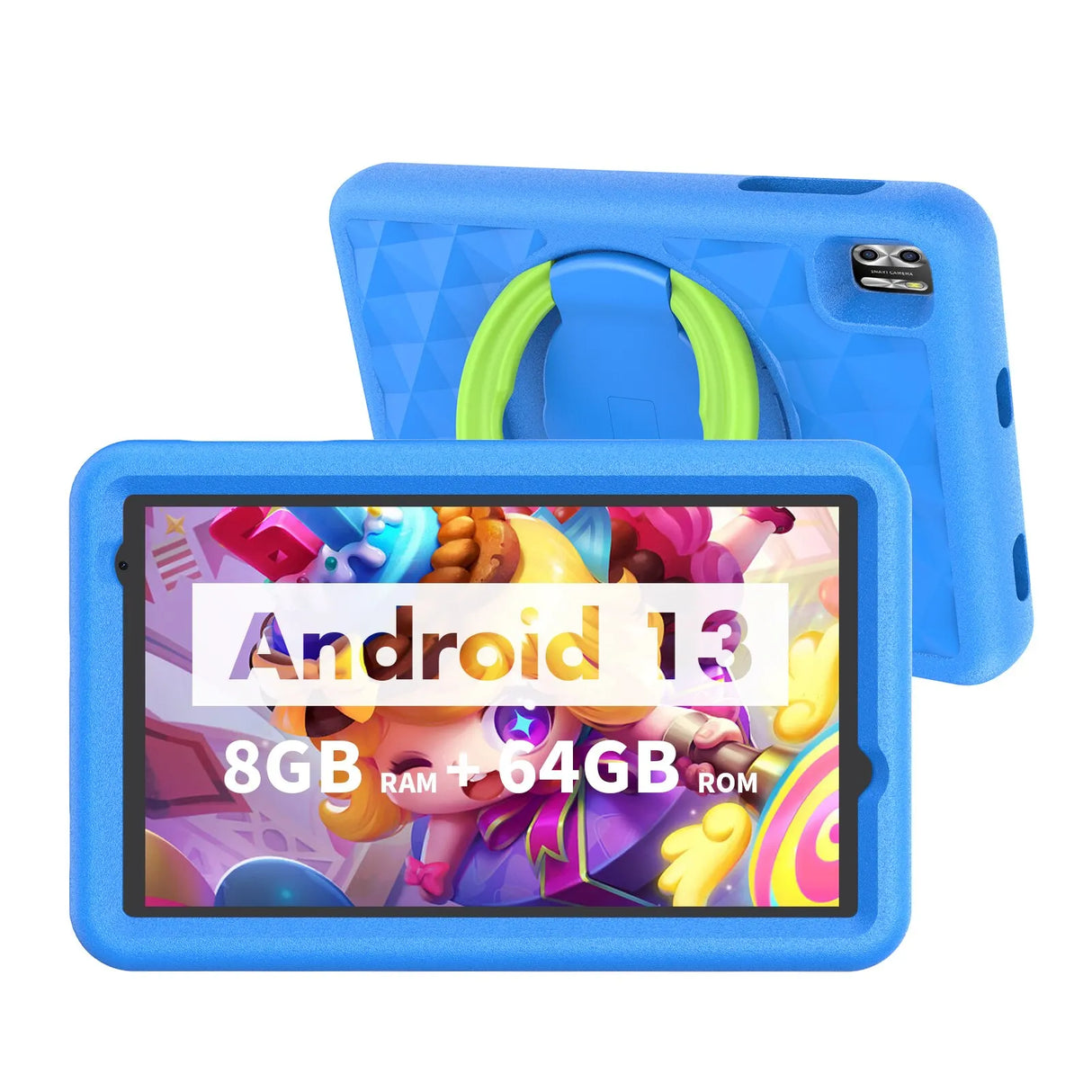 VASOUN Kids Tablet 8 Inch, Android 13 Quad