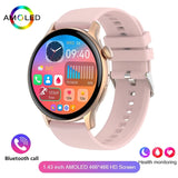 2024 True AMOLED Smart Watch Ladies Screen Always