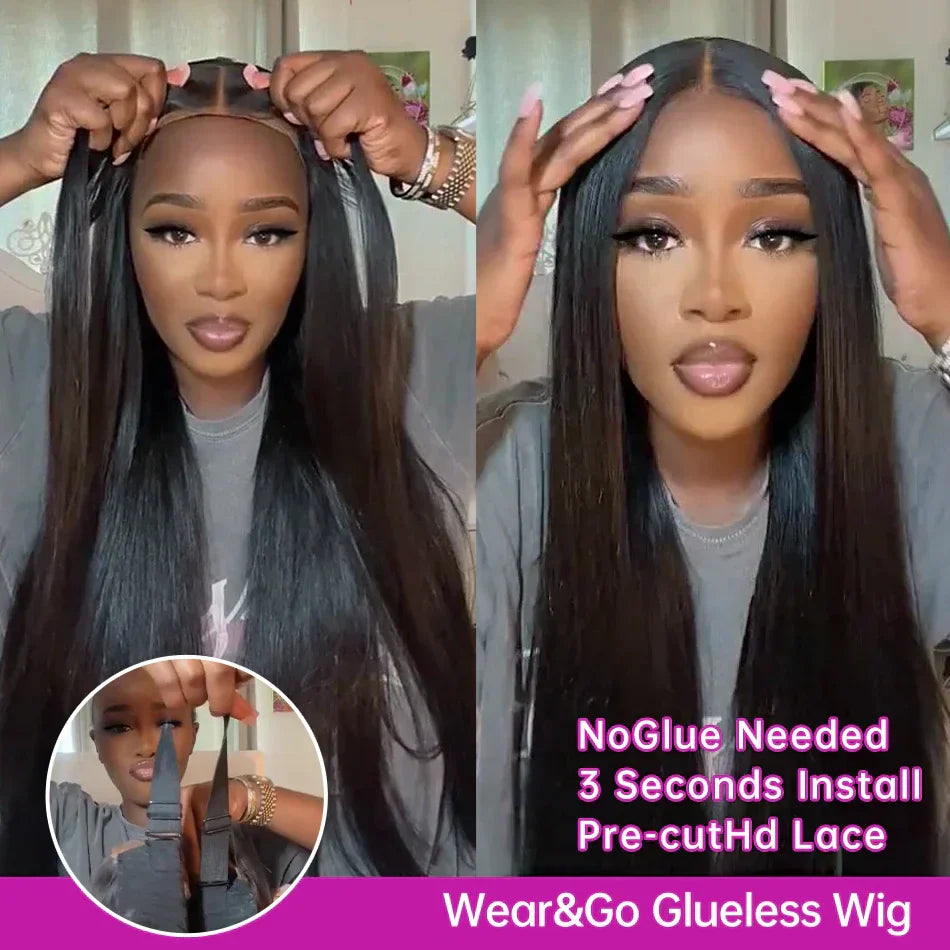 Glueless Wig Human Hair Ready To Wear For