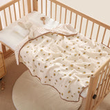 3D Minky Dot Baby Blanket Newborn Cotton Gauze