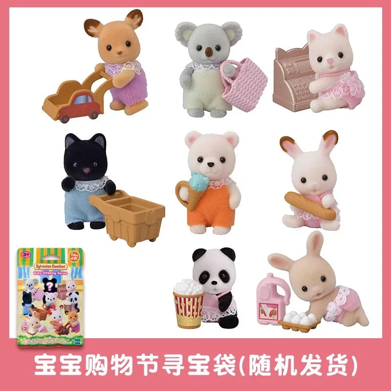 4cm Sylvanian Families Baby Band Series Mini Figure