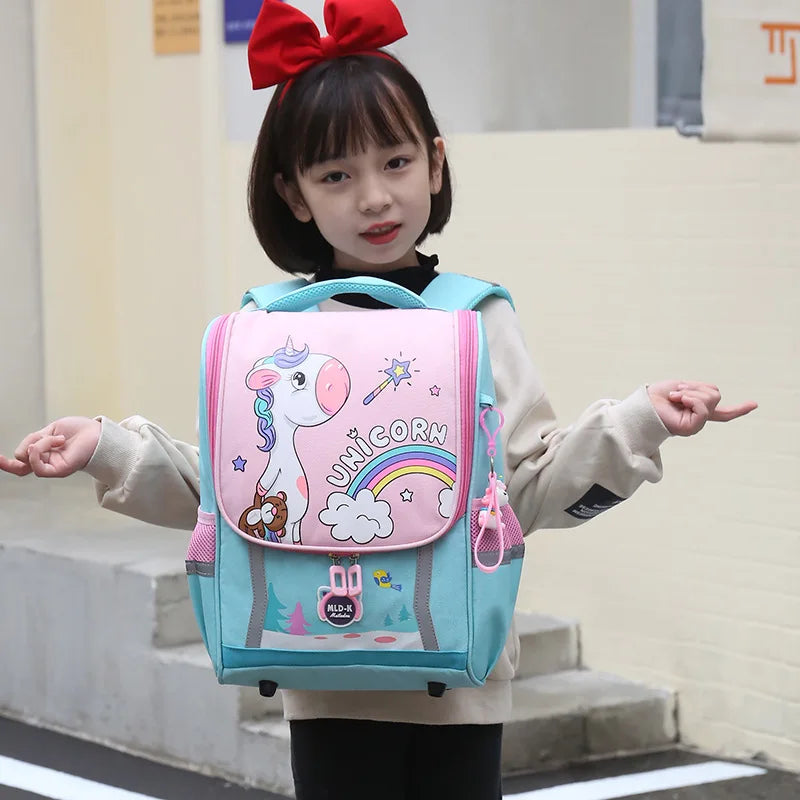 Children Schoolbag Schoolchild Backpack Kindergarten Cute Cartoon Space