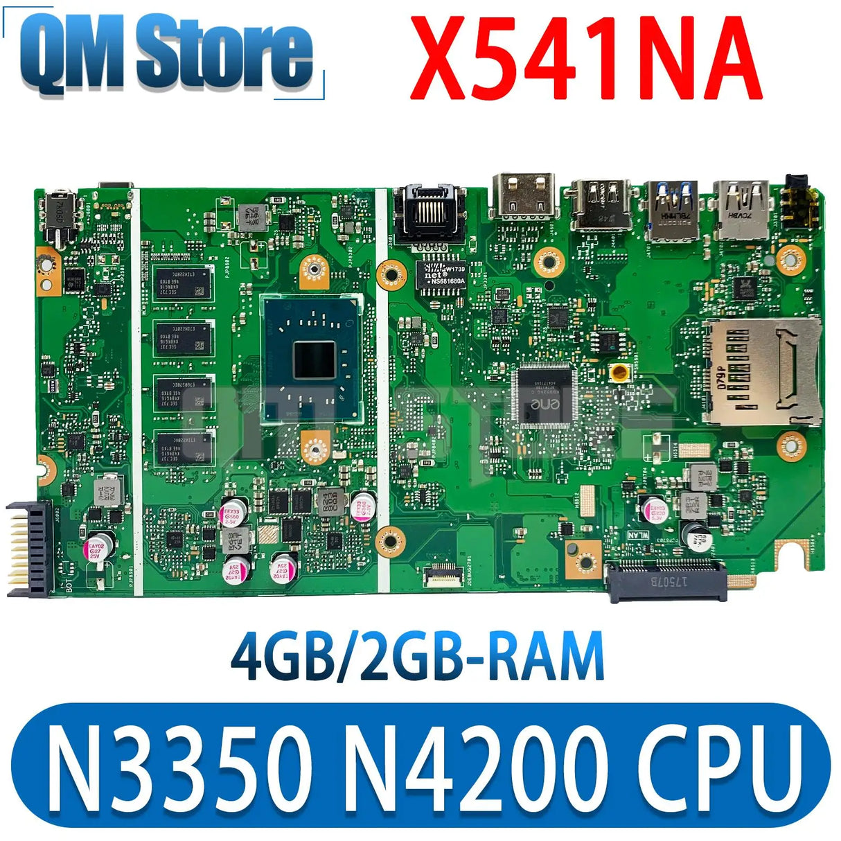 X541N Laptop Motherboard For ASUS X541NA A541NA F541NA