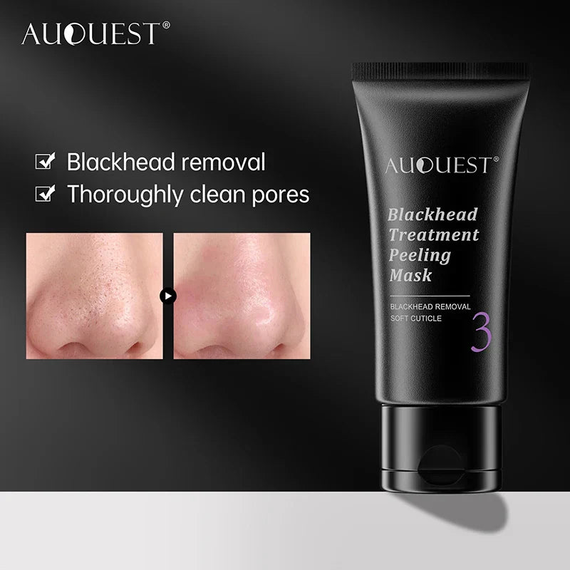 AUQUEST Blackhead Remover Black Dots Facial Masks NoseBamboo