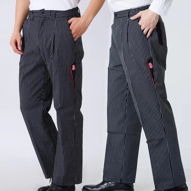 Unisex Chef Uniform Hotel Restaurant Cook Pants BBQ