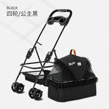 Detachable Pet Trolley 4 Wheel Universal Dog Stroller