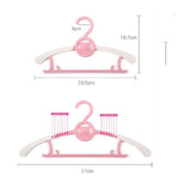 Telescopic Baby Hangers Clothes Organizer Closet Non-slip Kids