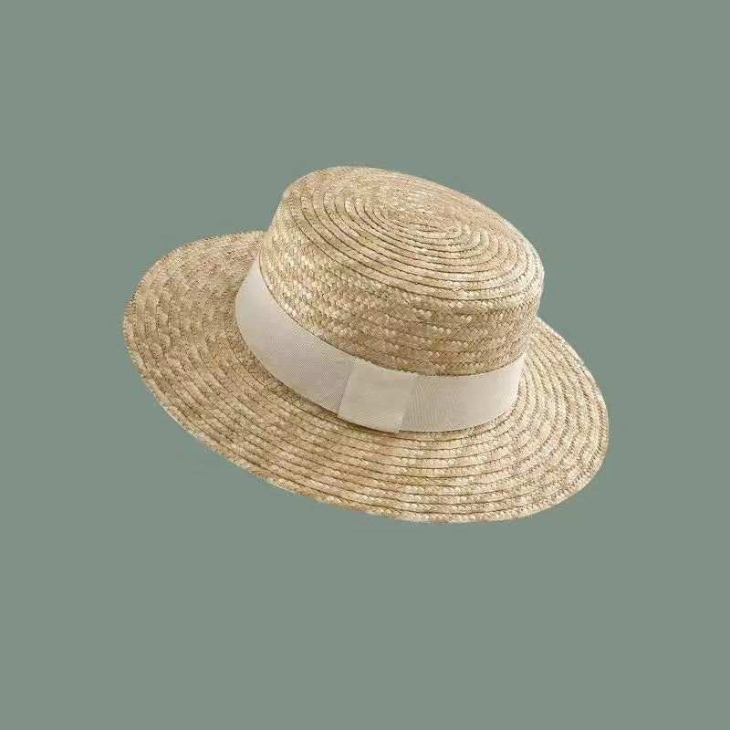 Large Eaves Beach Sunhat Woven Straw Hat Summer