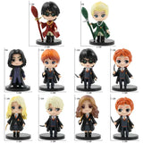 New 10Pcs/Set Harry Potters Figures Anime Q Version