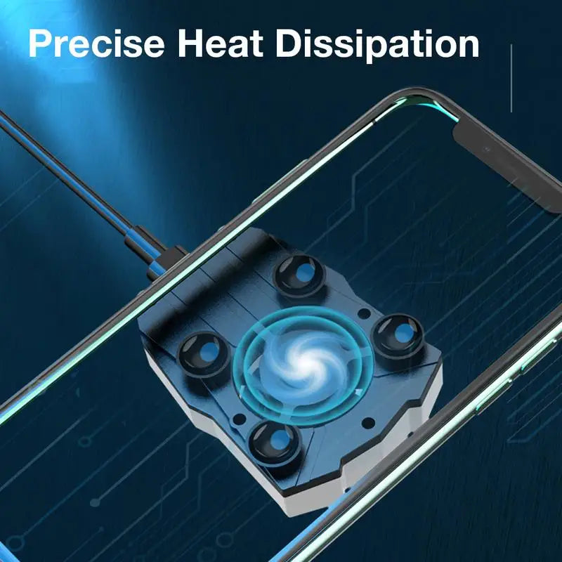 Phone Cooler Phone Radiator Suction Cup Phone Cooling