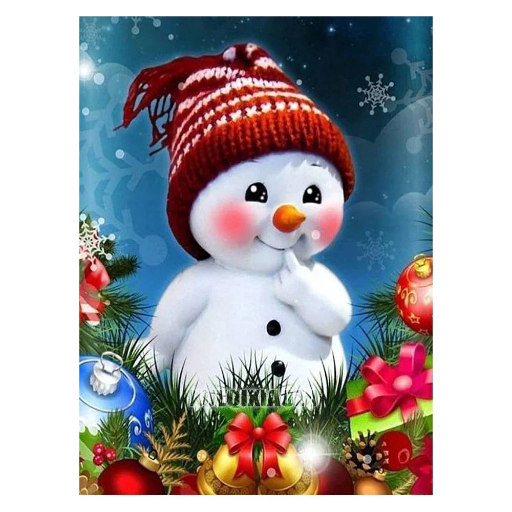Diamond Painting Christmas Snowman Cross Stitch New Arrival