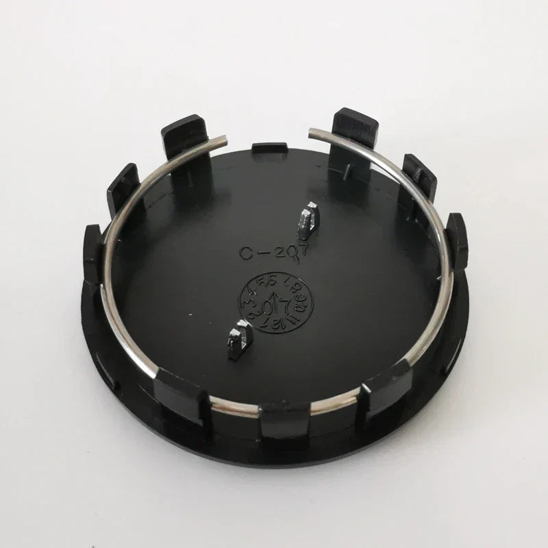100pcs 54mm 58mm 60mm Black Silver Opel Car