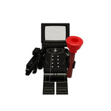 Skibidi Toilet Mini Building Block Anime Action Figure