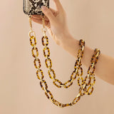 Fashion 120cm Telephone Strap Long Style Acrylic Slant