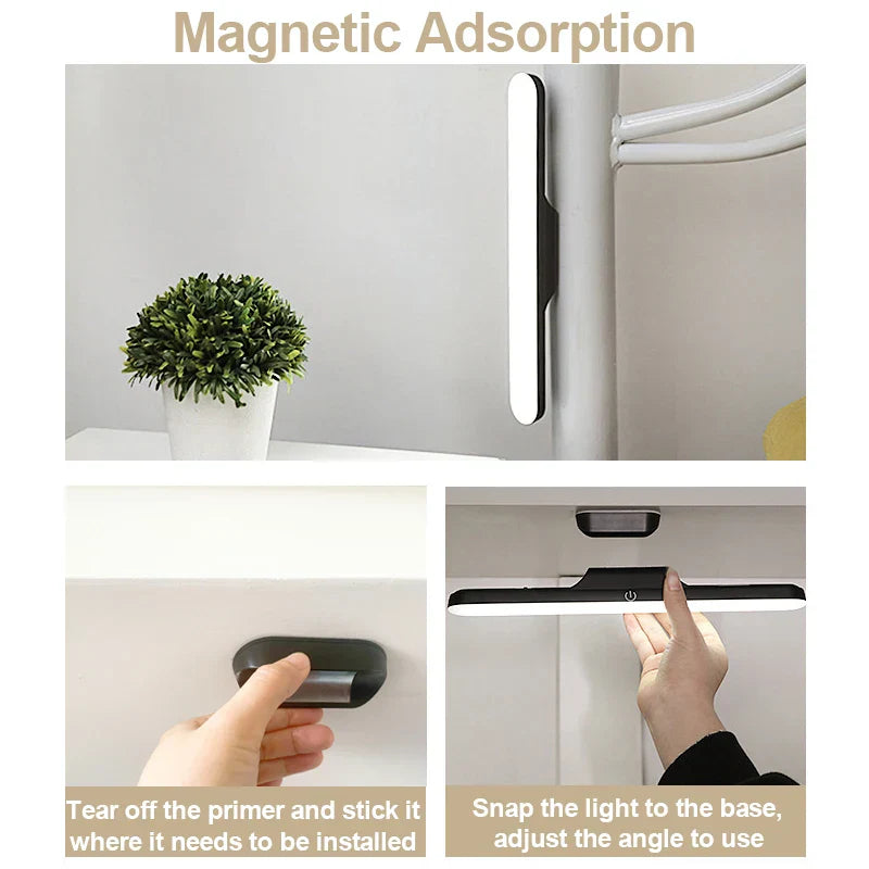 Table Lamp USB LED Magnetic Desk Lamp Bedroom