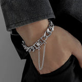 Kpop Stainless Steel Metal Chains Bracelets For Women