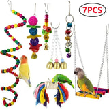 Combination Parrot Bird Toys Accessories Articles Parrot Bite