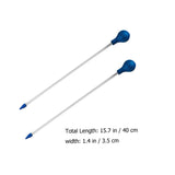 2 Pcs Coral Feeding Tube Glass Fish Tank