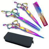Colorful Hairdressing Scissors Set, Hair Cutting Scissors, Hair