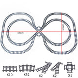 MOC Railway Track Train Tracks Straight Curved Soft